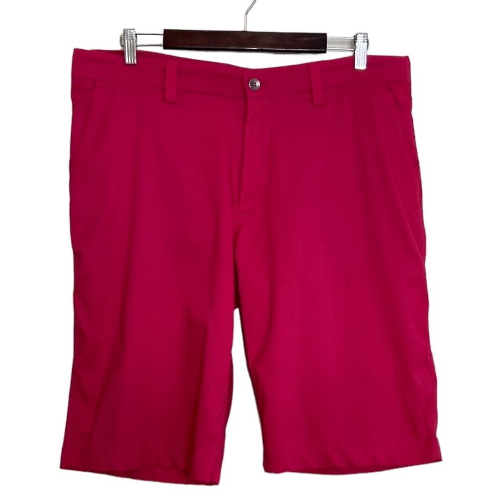 Galvin Green Shorts Mens 36 x 12 Pink Ventil8 Golf Colorful Stretch Chino